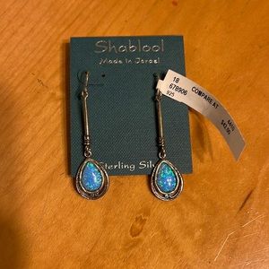 Sterling Silver drop earrings